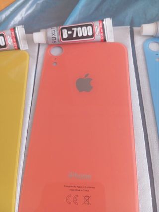 Vetro posteriore per iPhone XR, vari colori