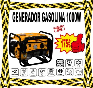 GENERADOR GASOLINA 1000W