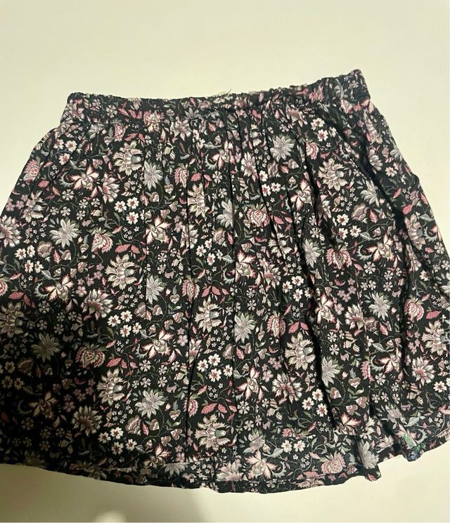 Falda niña Brotes floral