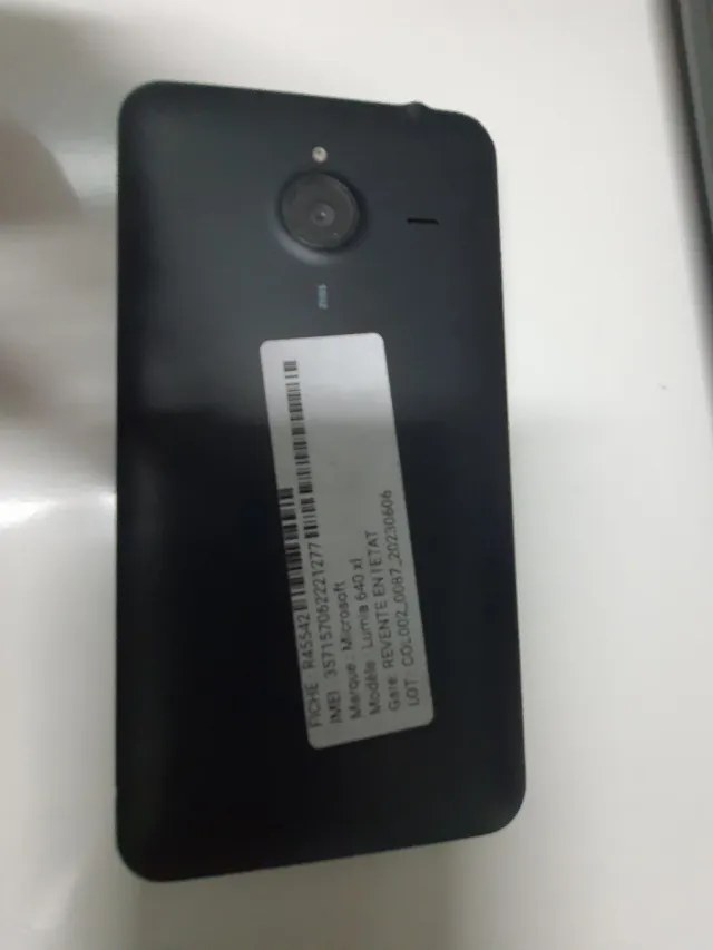 Microsoft Lumia 640 XL Negro
