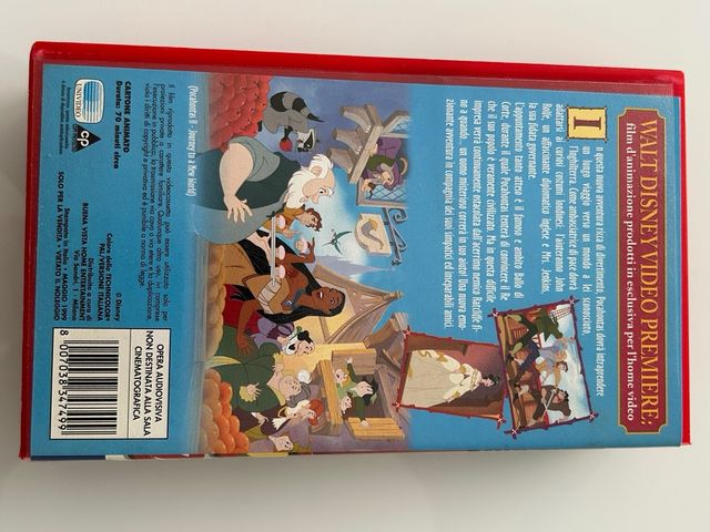 VHS Pocahontas II - Viaggio nel Nuovo Mondo