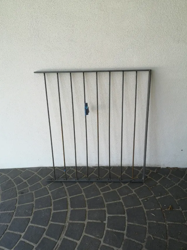 Barandilla de hierro  macizo para escaleras