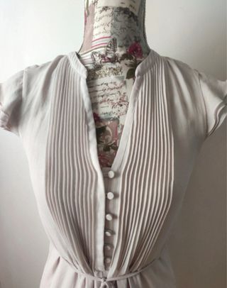 Vestido H&M Beige