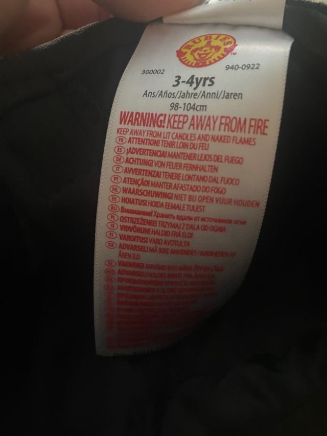 Disfraz Batman Niño