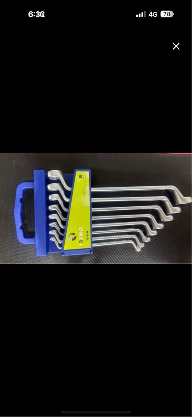 Juego llaves acodadas IRIMO