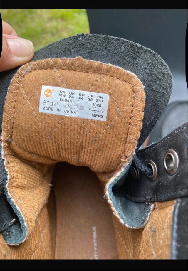 Botas Timberland Negras Talla 44