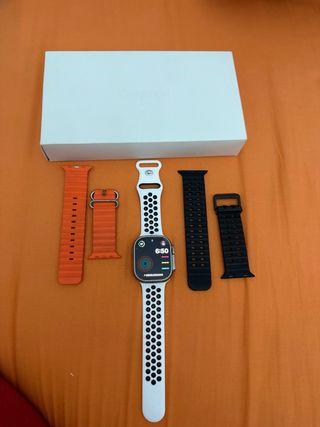 Apple Watch Ultra 49mm Titanium naranja