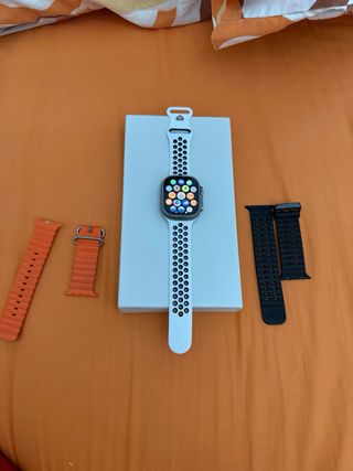 Apple Watch Ultra 49mm Titanium naranja