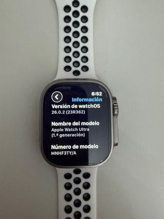 Apple Watch Ultra 49mm Titanium naranja
