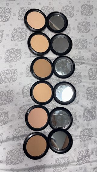 Polvos compactos maquillaje todo tipo de tonos