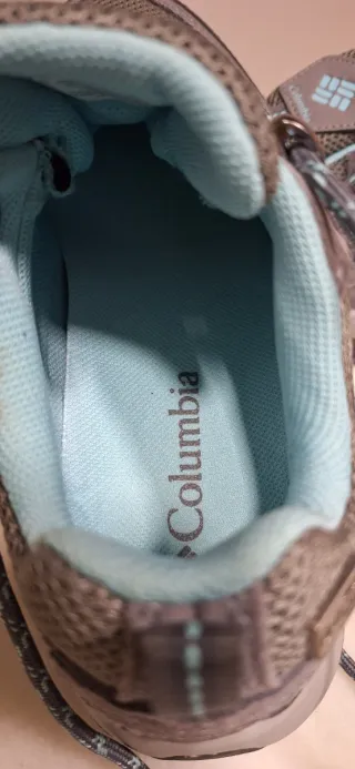 Botas de trekking Columbia grises y azules