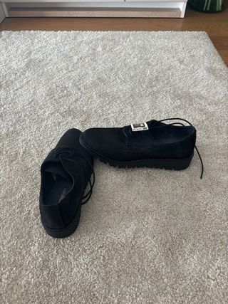 Zapatos de piel negros