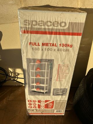 Estantería Metálica SPACEO 5 Baldas 130kg