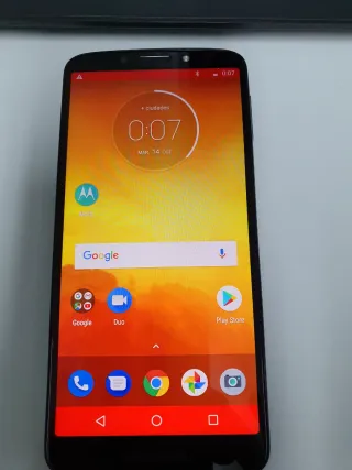 Motorola E5 Nero
