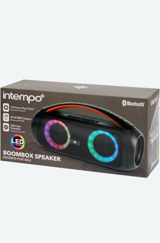 Altavoz Boombox Intempo Pulsar Bluetooth LED