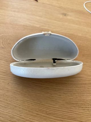 Custodia occhiali DIESEL bianca