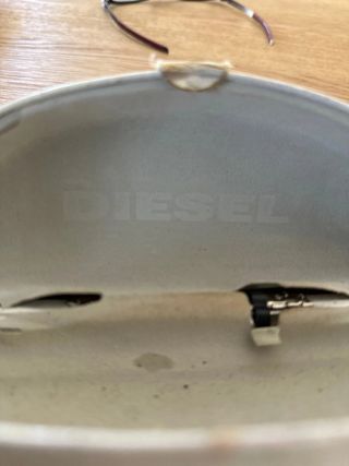 Custodia occhiali DIESEL bianca