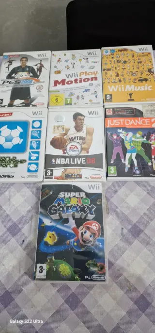 Nintendo Wii Giochi: PES 2008, NBA Live 08, Super 