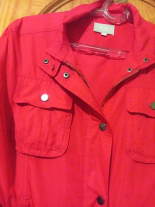 Chaqueta Roja Mujer