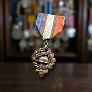 Medalla Militar Original 2ª Guerra Mundial Francia