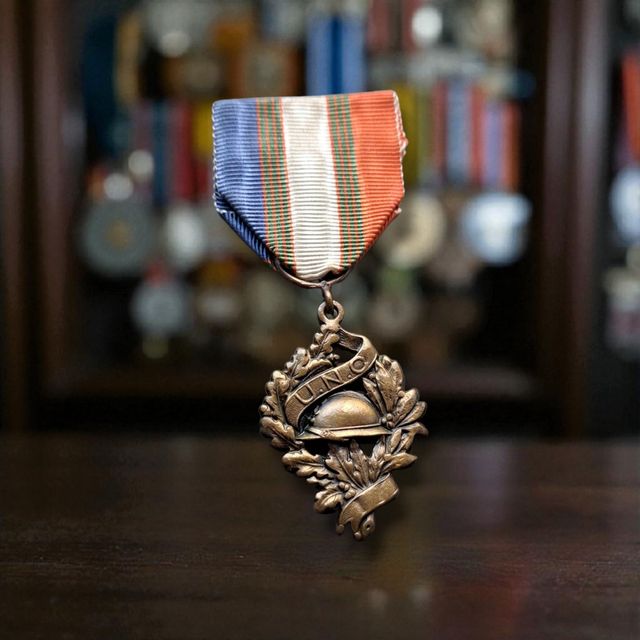 Medalla Militar Original 2ª Guerra Mundial Francia