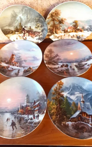 6 Piatti Furstenberg da Collezione 20cm