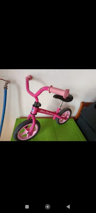 Bici infantil rosa