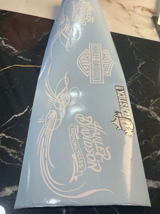 2 Pegatinas Harley Davidson Motocycle