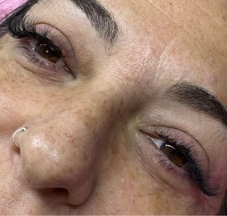 Extensiones de pestañas