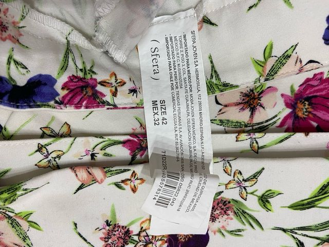 Pantalones de mujer con estampado floral