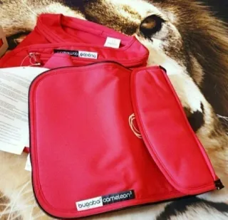 capota extensible y cubre bugaboo camaleón3 Rojo