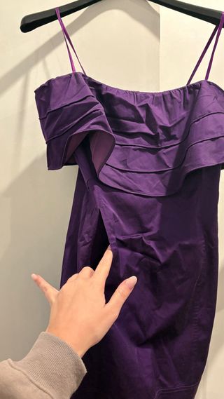 Vestido Tintoretto Morado