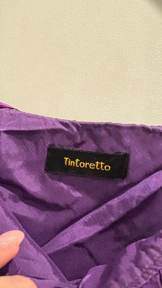 Vestido Tintoretto Morado