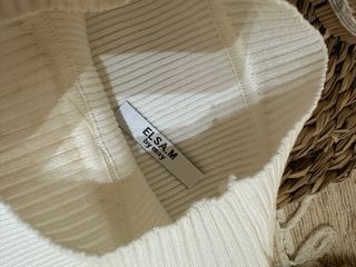 Camiseta punto asimétrica