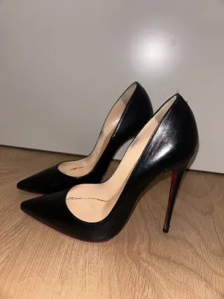 Zapatos Christian Louboutin So Kate 120 Negro