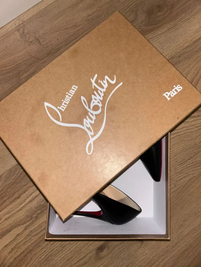 Zapatos Christian Louboutin So Kate 120 Negro