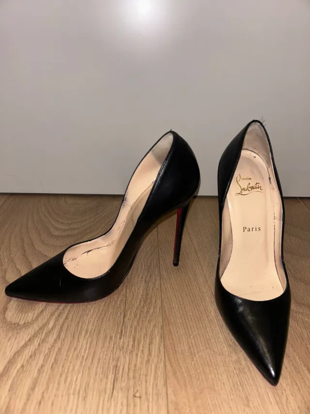 Zapatos Christian Louboutin So Kate 120 Negro
