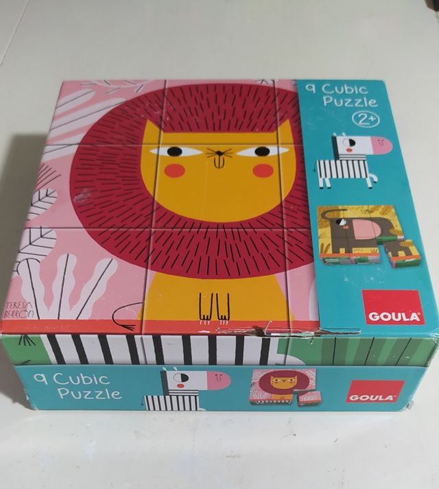 Puzzle cubos 2 años