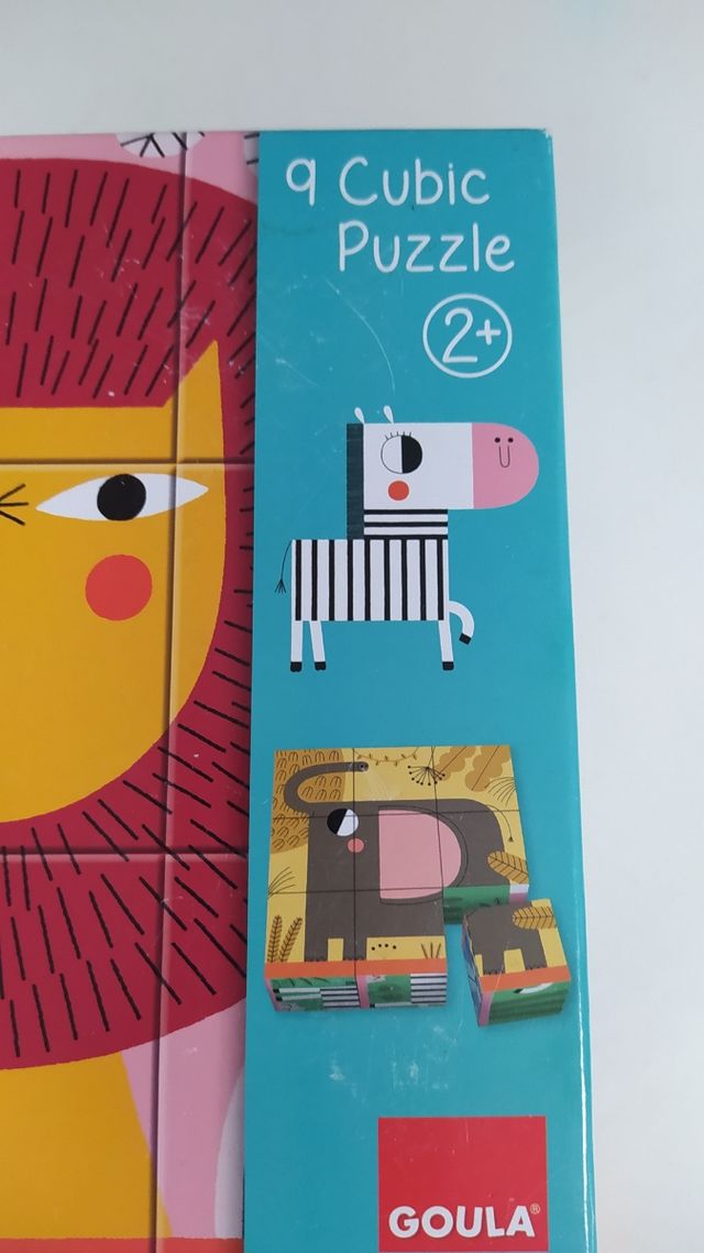 Puzzle cubos 2 años