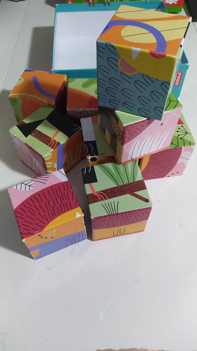 Puzzle cubos 2 años