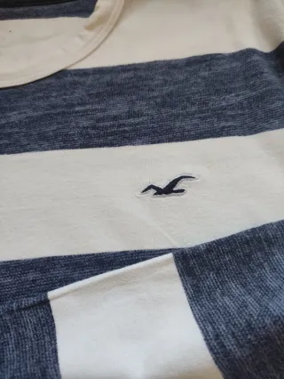 Camiseta Hollister rayas chico