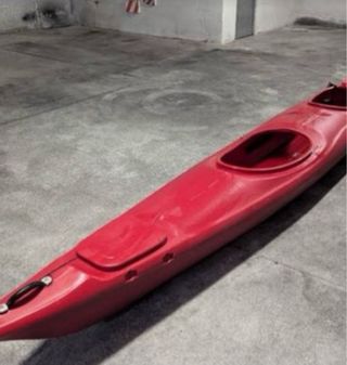 Piragua Kayak Roja