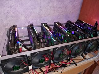 Rig Minería 6x MSI RTX 3070