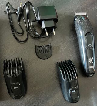 King C Gillette Rasoio Barba Braun Completo