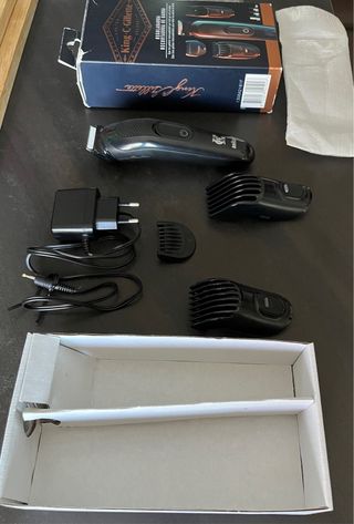 King C Gillette Rasoio Barba Braun Completo