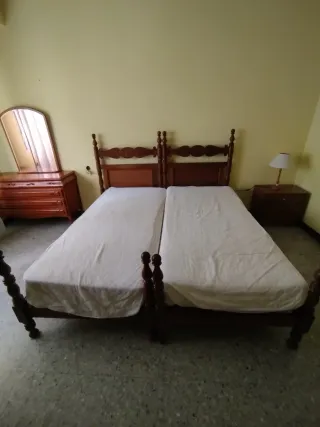 Camas vintage de 90 cm, madera