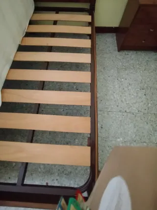 Camas vintage de 90 cm, madera
