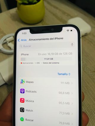 Batteria impeccabile per iPhone 12 da 128 GB al 100% + regali
 