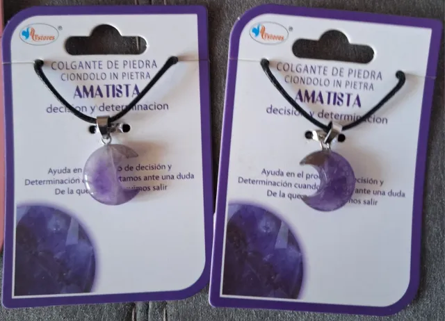 Colgante Amatista Luna