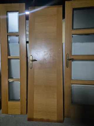 Puertas de roble macizo